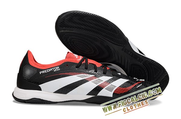Adidas Scarpe Da Calcio PREDATOR 25 ELITE IC BOOTS Nero/Bianco/Arancia