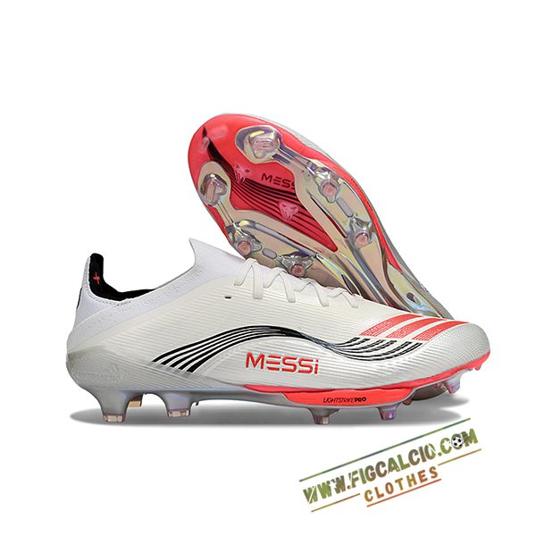 Adidas Scarpe Da Calcio F50+.1 FG Beige/Nero/Arancia