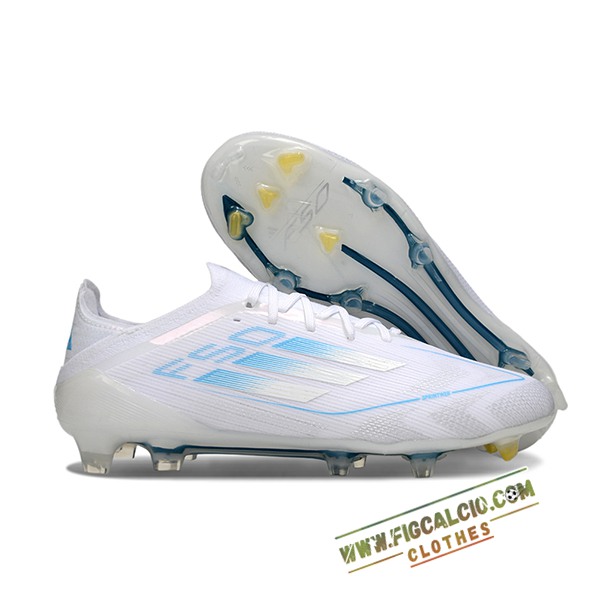 Adidas Scarpe Da Calcio F50 Elite FG Bianco/Blu