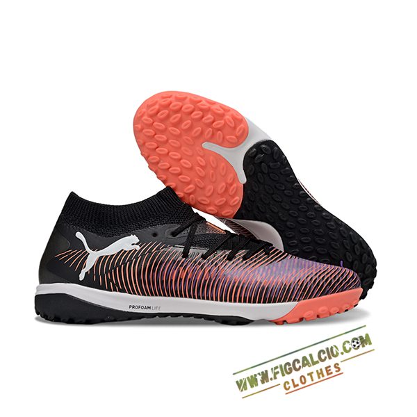 PUMA Scarpe Da Calcio FUTURE 8 ULTIMATE TF Nero/Arancia