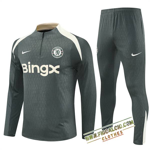 Insieme Tuta Calcio FC Chelsea Verde/Beige 2025/2026