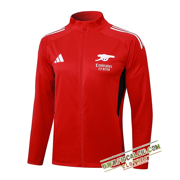 Giacca Calcio Arsenal Rosso 2025/2026