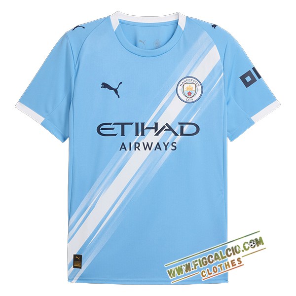Nuova Maglie Calcio Manchester City Prima 2025/2026