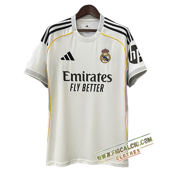 Maglie Calcio Real Madrid Prima 2025/2026