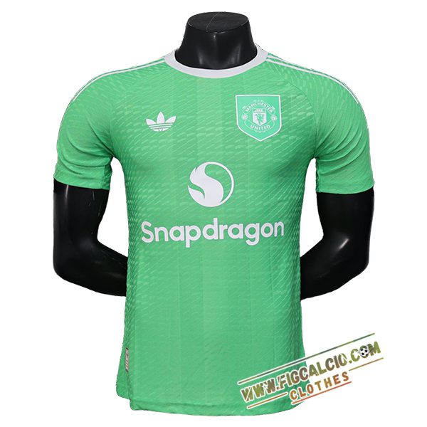 Maglie Calcio Manchester United Portiere Verde 2025/2026