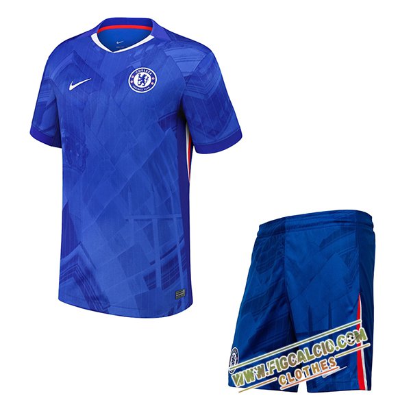 Nuova Maglie Calcio FC Chelsea Bambino Prima 2025/2026