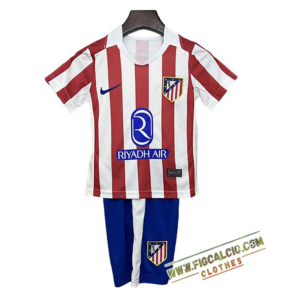 Maglie Calcio Atletico Madrid Bambino Prima 2025/2026