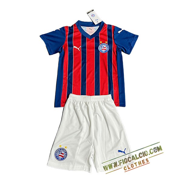 Nuova Maglie Calcio EC Bahia Bambino Seconda 2025/2026
