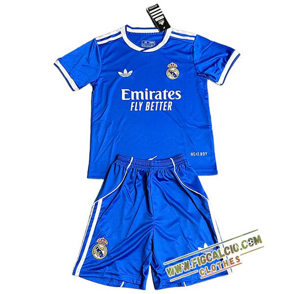 Maglie Calcio Real Madrid Bambino Terza 2025/2026