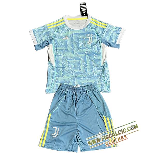 Maglie Calcio Juventus Bambino Seconda 2025/2026