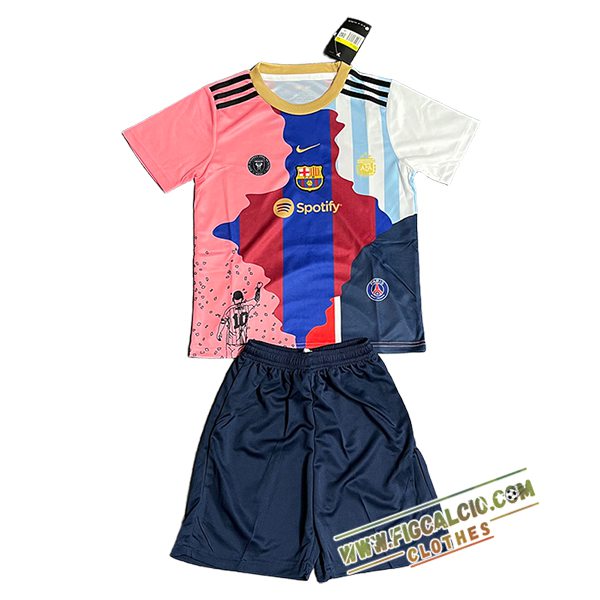 Maglie Calcio Barcellona Bambino MESSI #10 Special Edition 2025/2026